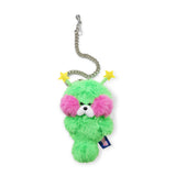 Peridot Worm Keychain