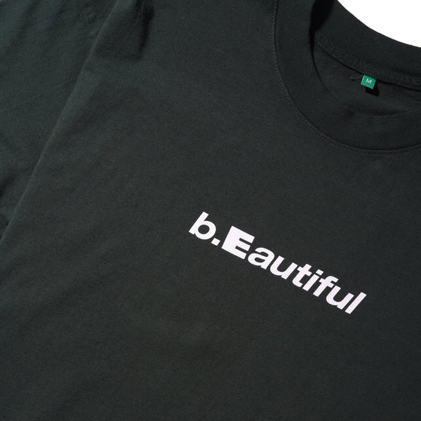 b.Eautiful Logo Tee, Green