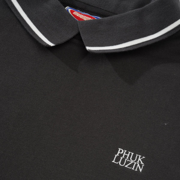 Metalwood Phuk Luzin Collared Sweatshirt, Tar
