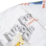 Live Free or Die Tee, White