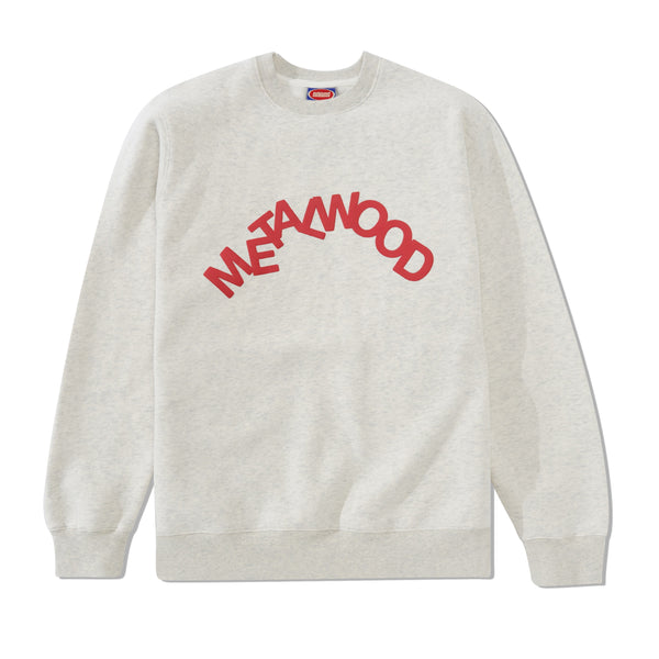 Metalwood Jumbled Crewneck, Oat