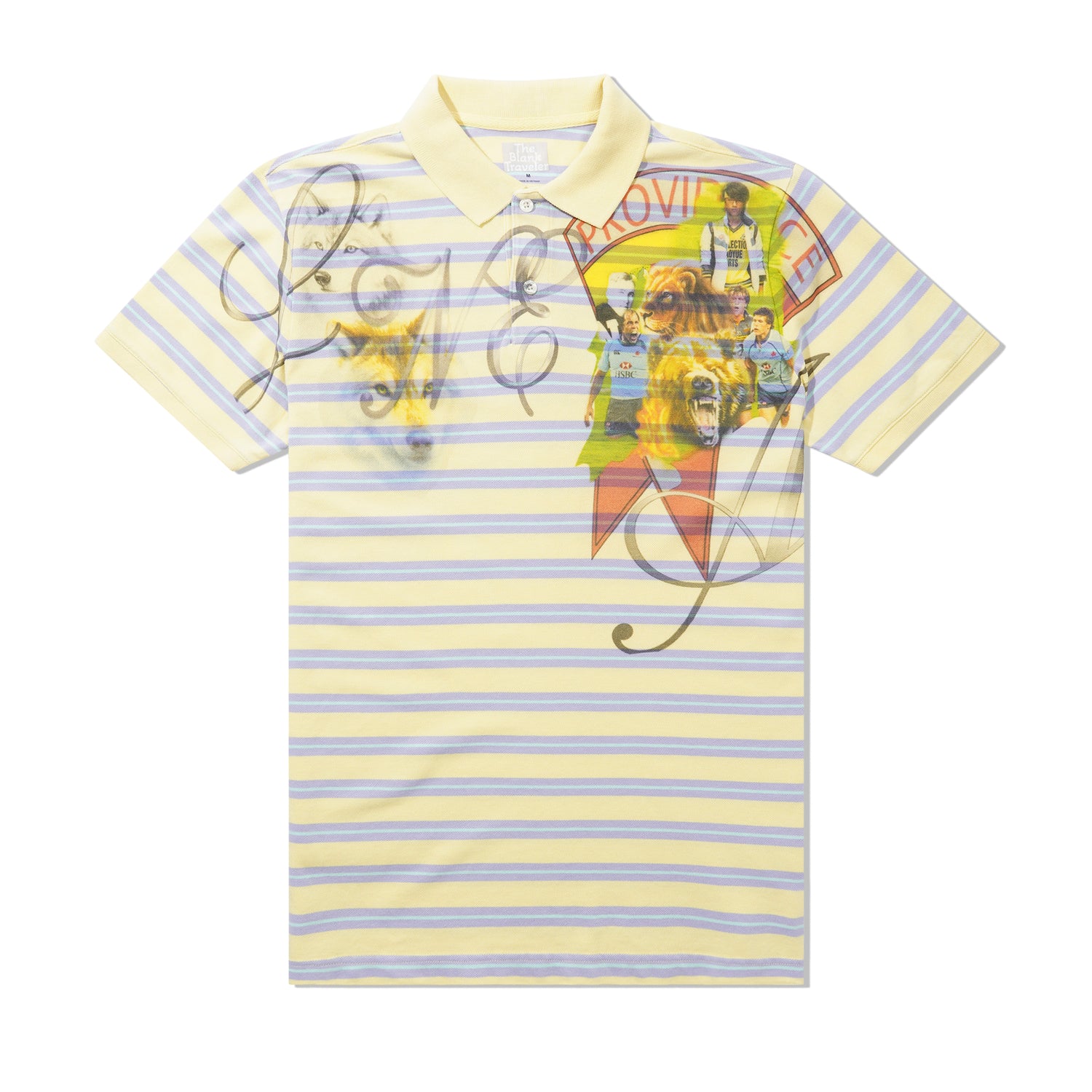 A New England Striped Polo