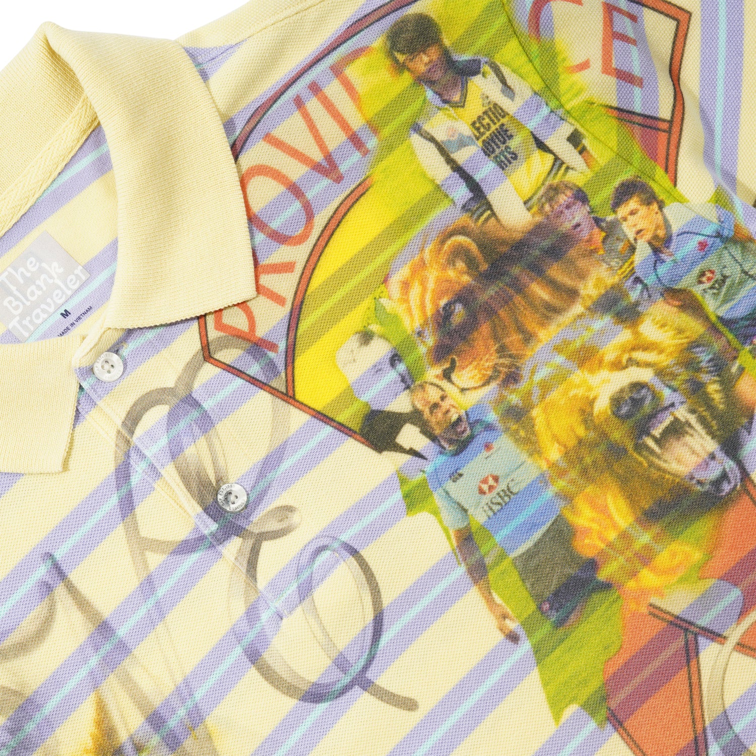A New England Striped Polo