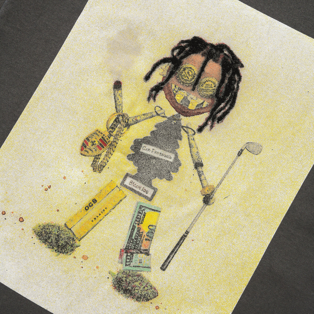 Kader Trash Doll Tee, Dark Grey