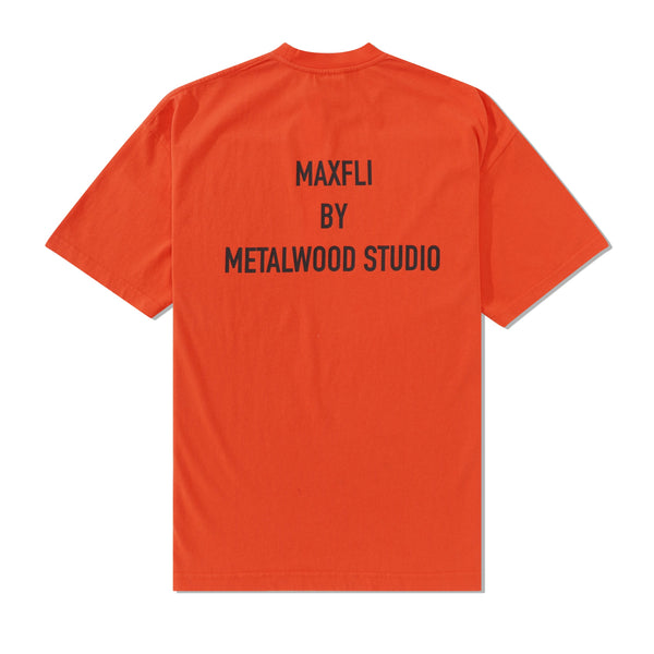 Metalwood Maxfli Global Tee, Tomato