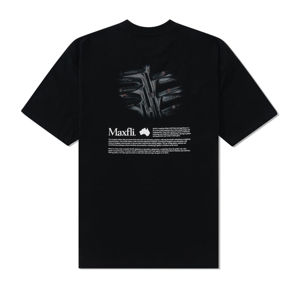 Metalwood Maxfli Aussie Blades Tee, Black