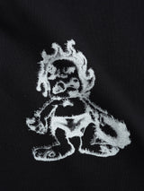 Fox Lab Airbrushed Tee, Black