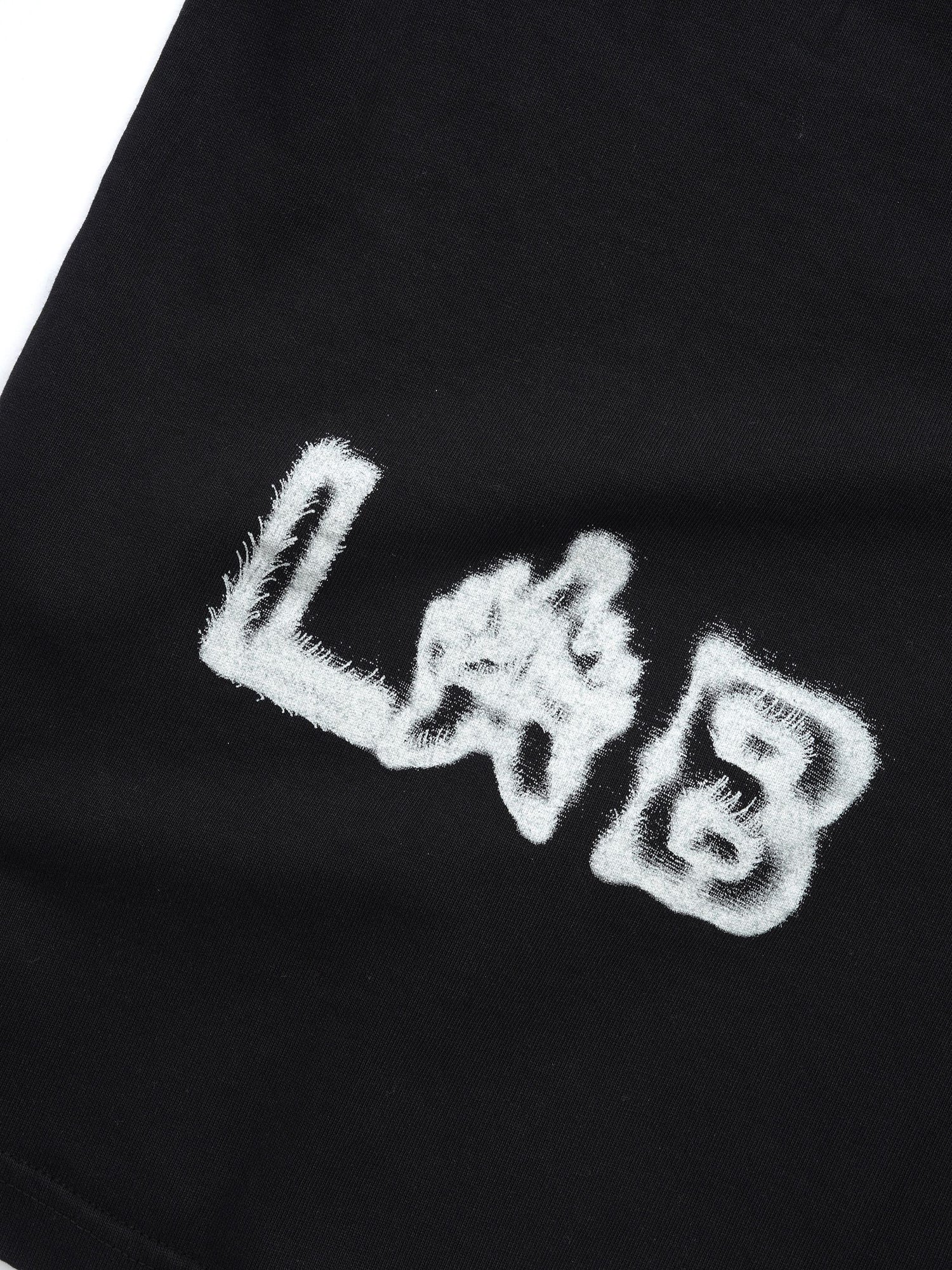 Fox Lab Airbrushed Tee, Black