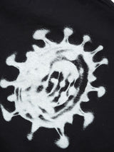 Fox Lab Airbrushed Tee, Black