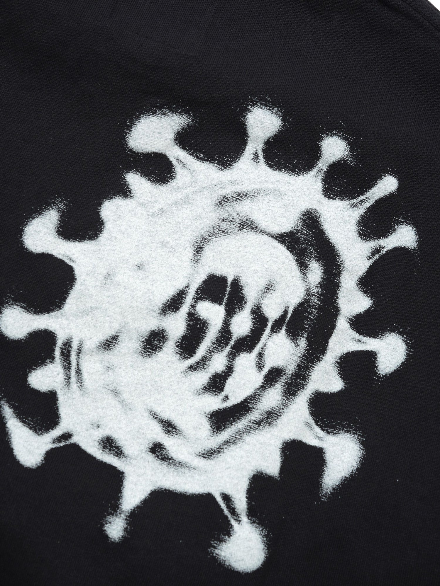 Fox Lab Airbrushed Tee, Black