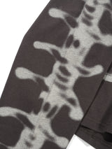 Fox Lab Airbrushed L/S Tee, Charcoal