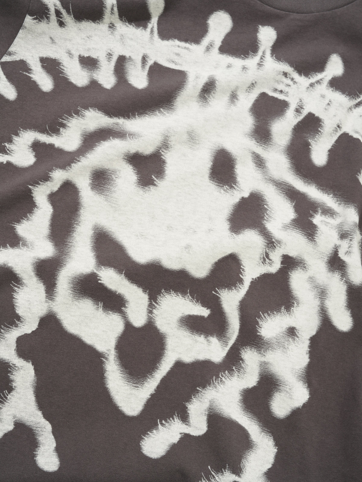 Fox Lab Airbrushed L/S Tee, Charcoal