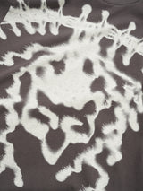 Fox Lab Airbrushed L/S Tee, Charcoal
