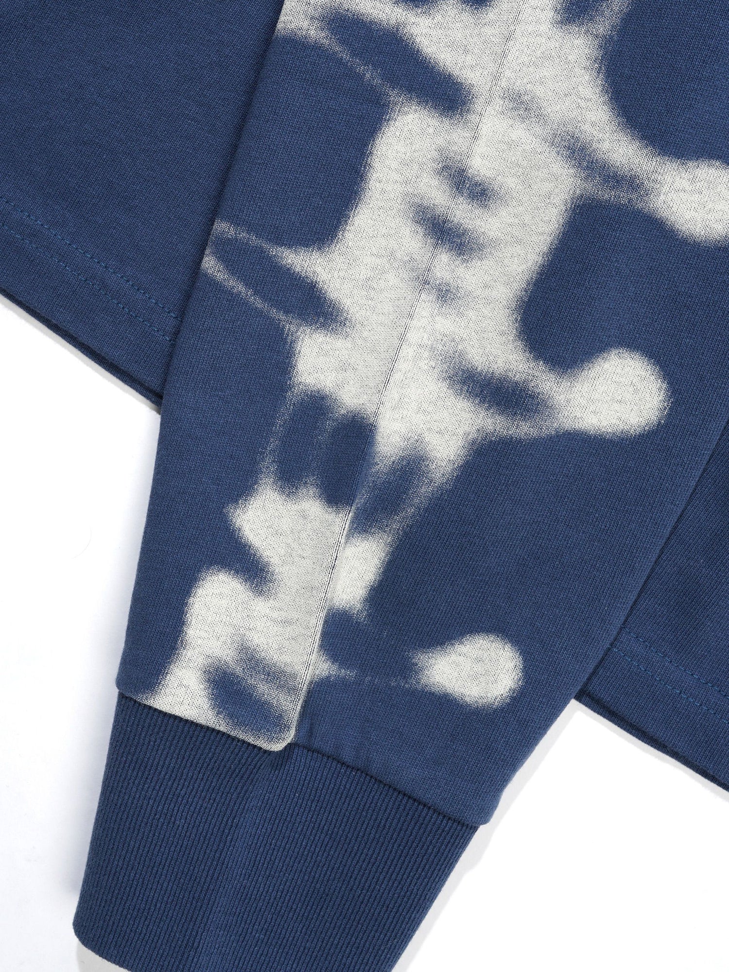 Fox Lab Airbrushed L/S Tee, Blue