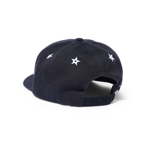 Metalwood Starshot 6 Panel Hat, Black