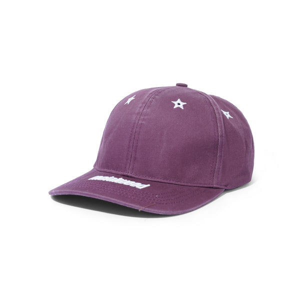 Metalwood Starshot 6 Panel Hat, Berry