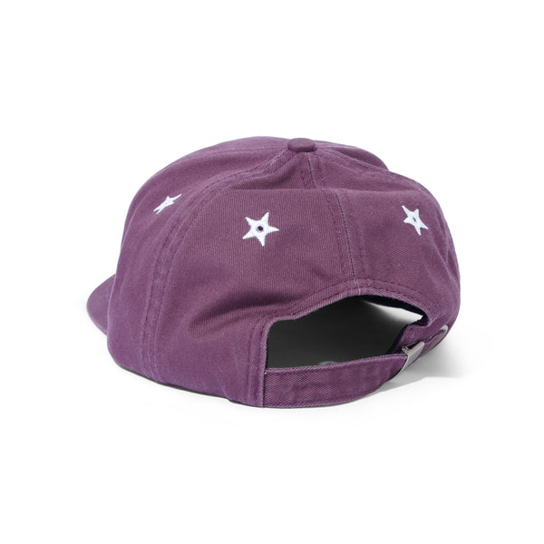 Metalwood Starshot 6 Panel Hat, Berry