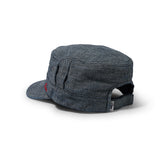Denim Painter Cap, Reversed Indigo
