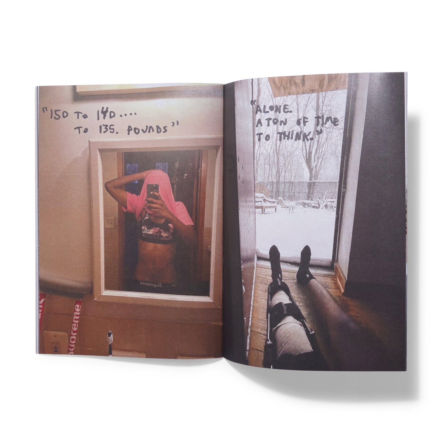 Beatrice Domond - the one that gone away Zine