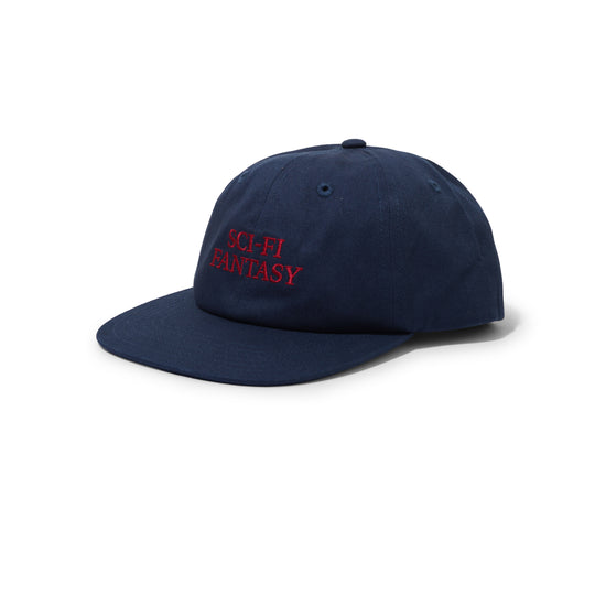 Herringbone Logo Hat, Navy