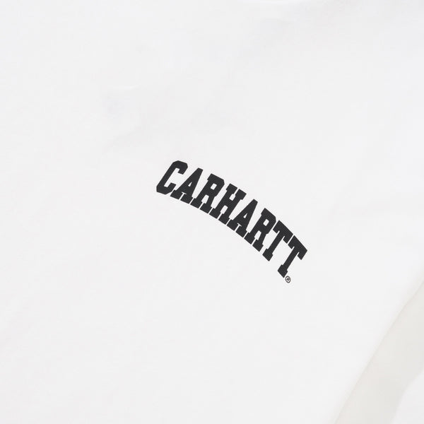 Carhartt WIP University Script Tee, White