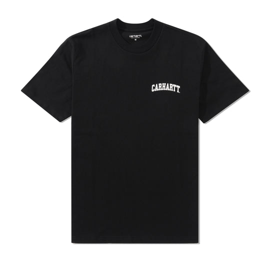 University Script Tee, Black