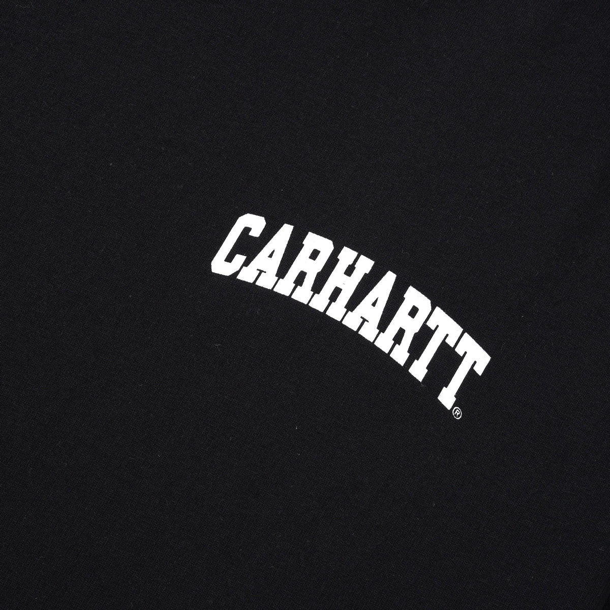 University Script Tee, Black