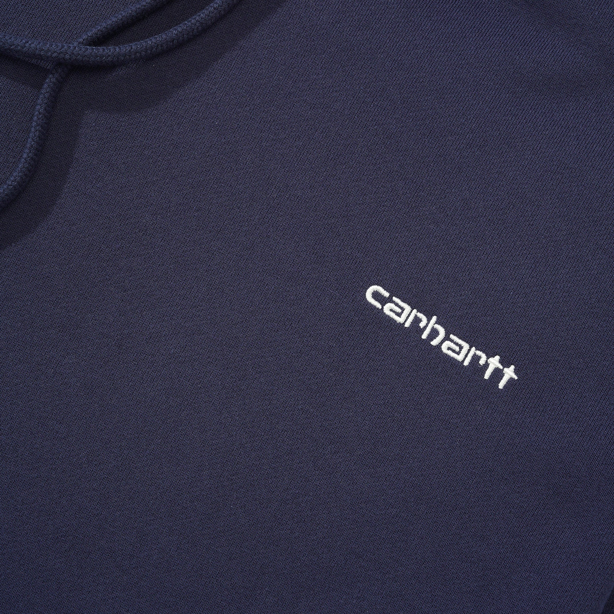 Script Embroidery Pullover, Blue / White