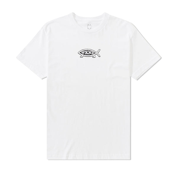 WKND Evo Fish Tee, White