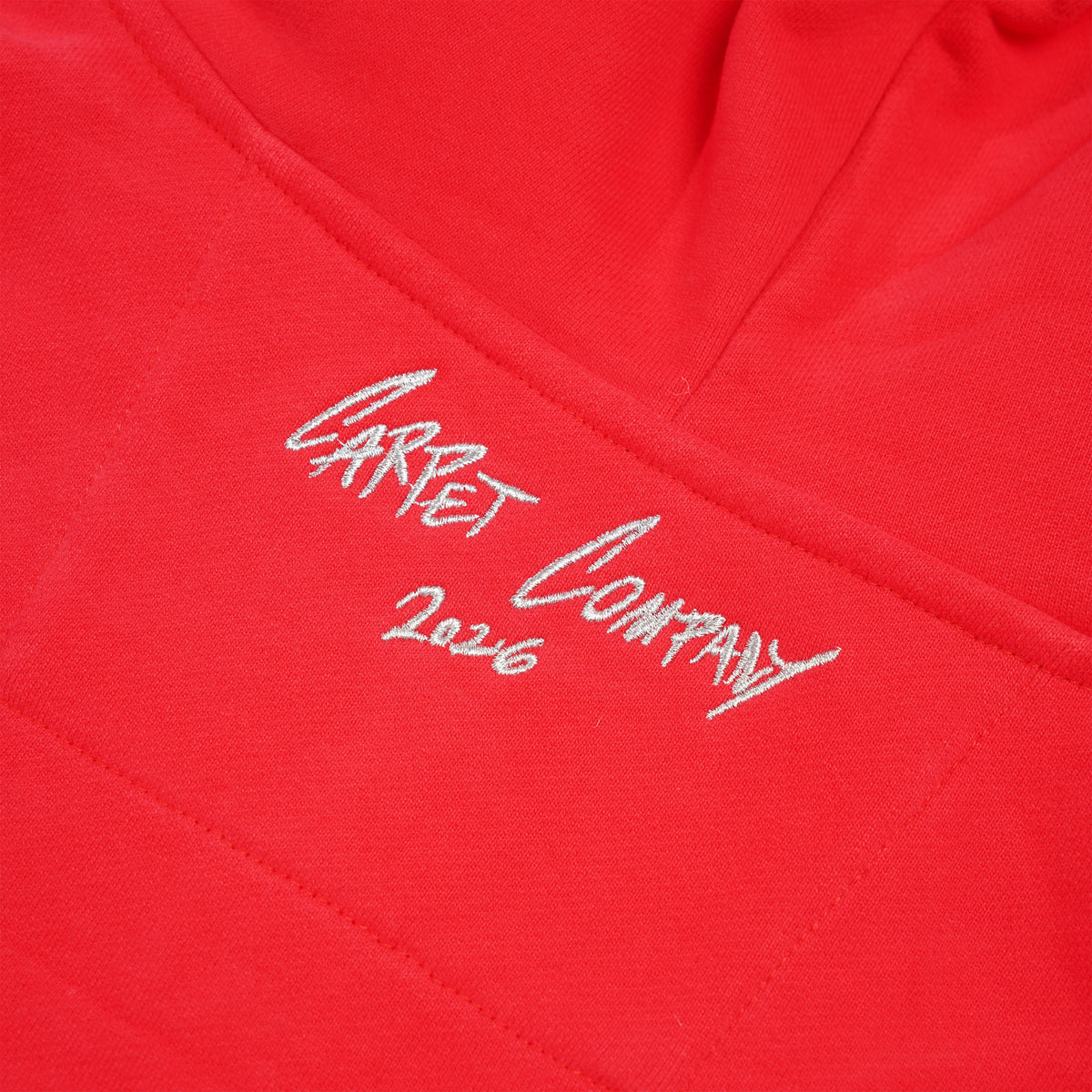 C-Star Zip-Thru Pullover Hood, Red