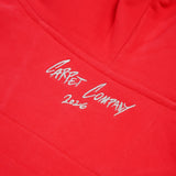 C-Star Zip-Thru Pullover Hood, Red