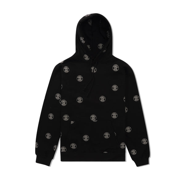 Hoddle Jeans Dot Logo Pullover, Black