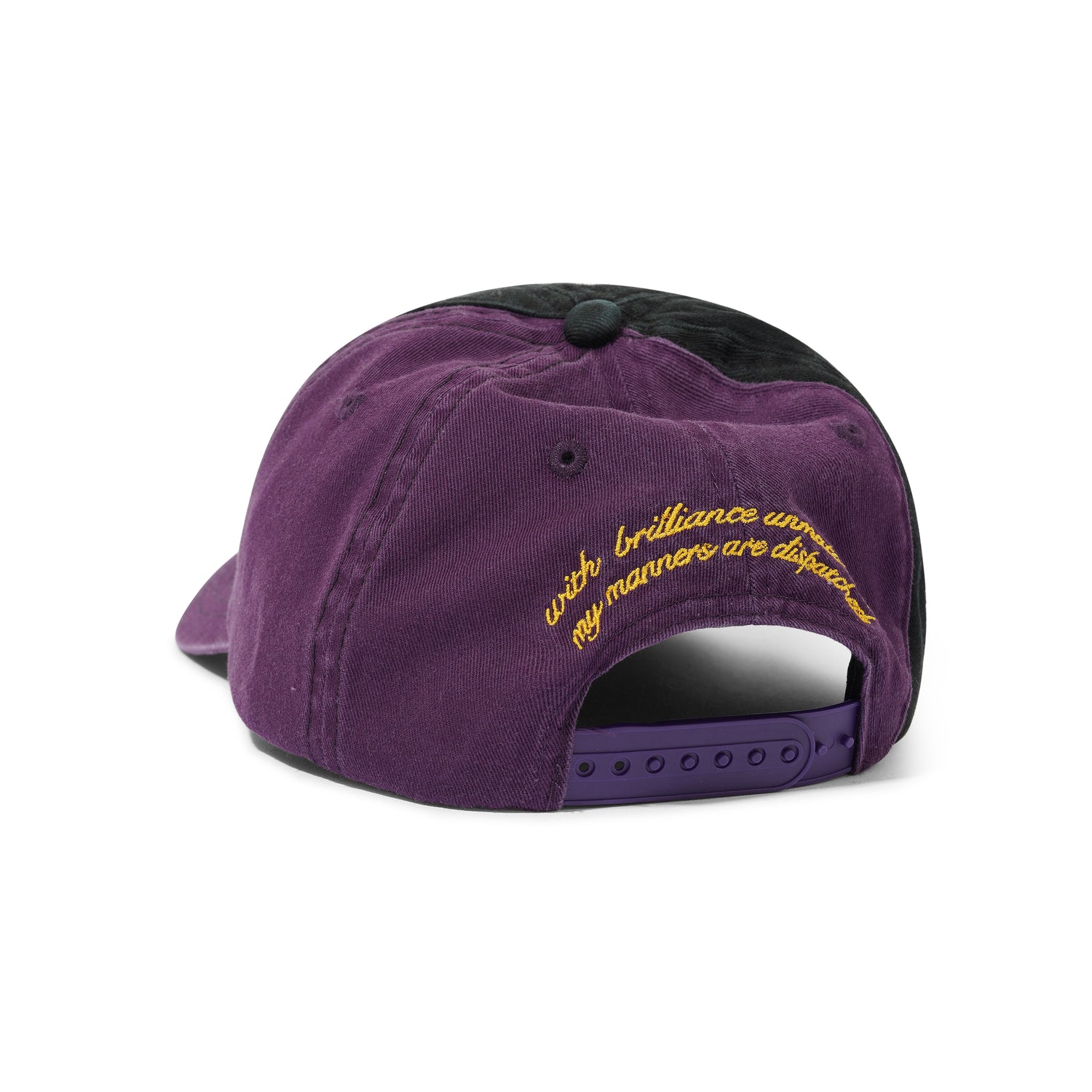 Manners Split Wave Cap, Black / Purple