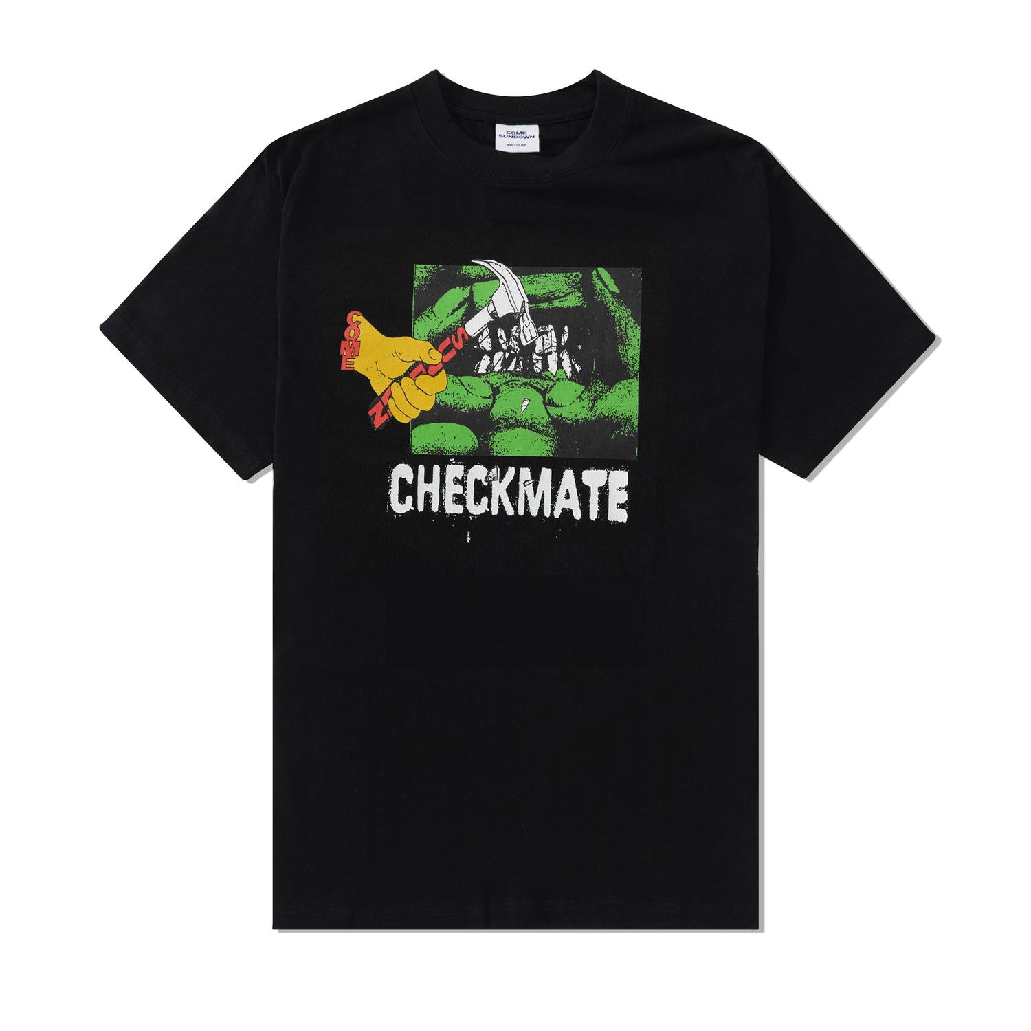 Checkmate Tee, Black