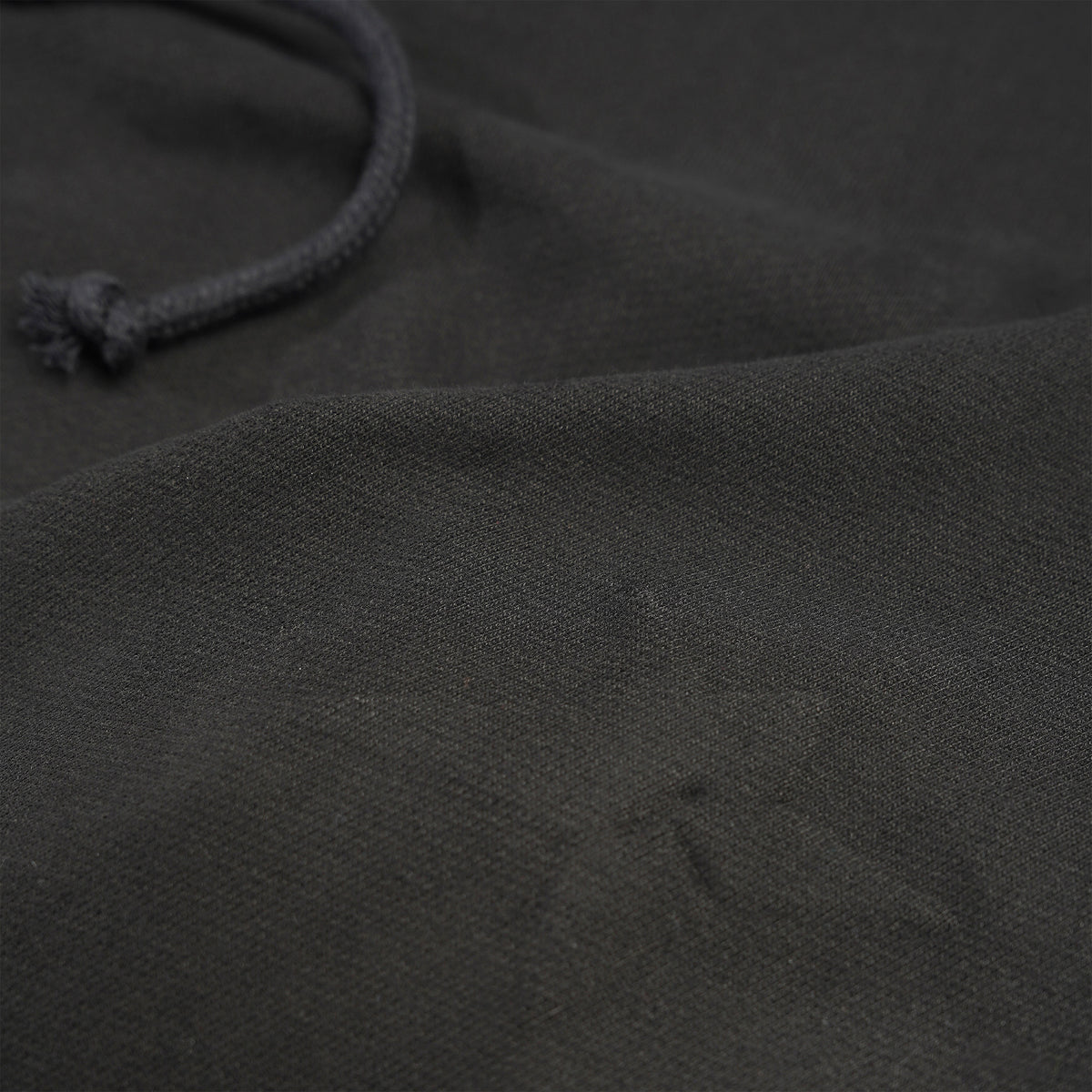 C-Star Embossed Zip-Thru Pullover Hood, Black