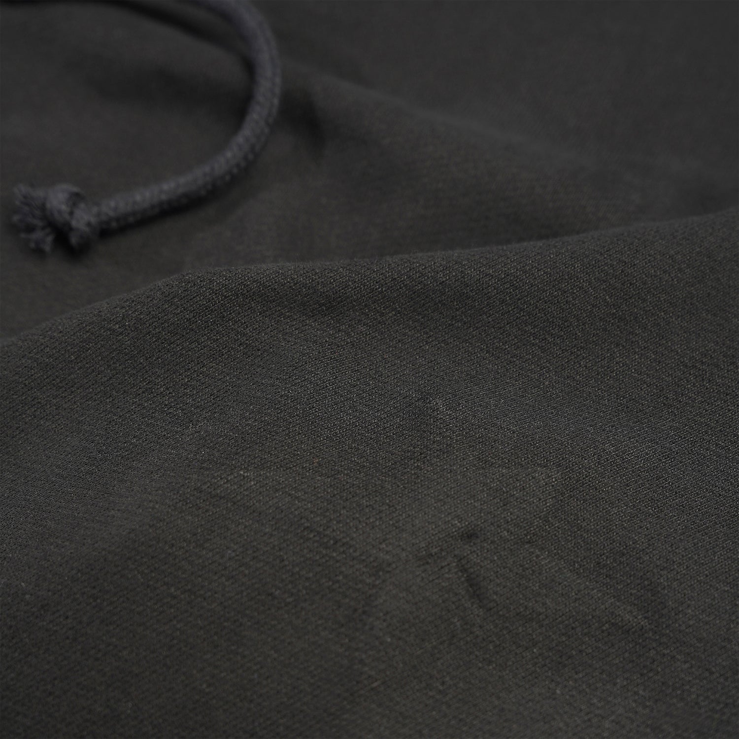 C-Star Embossed Zip-Thru Pullover Hood, Black