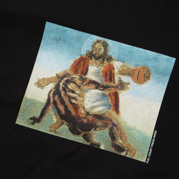 Full Court Press Crossover Tee, Black