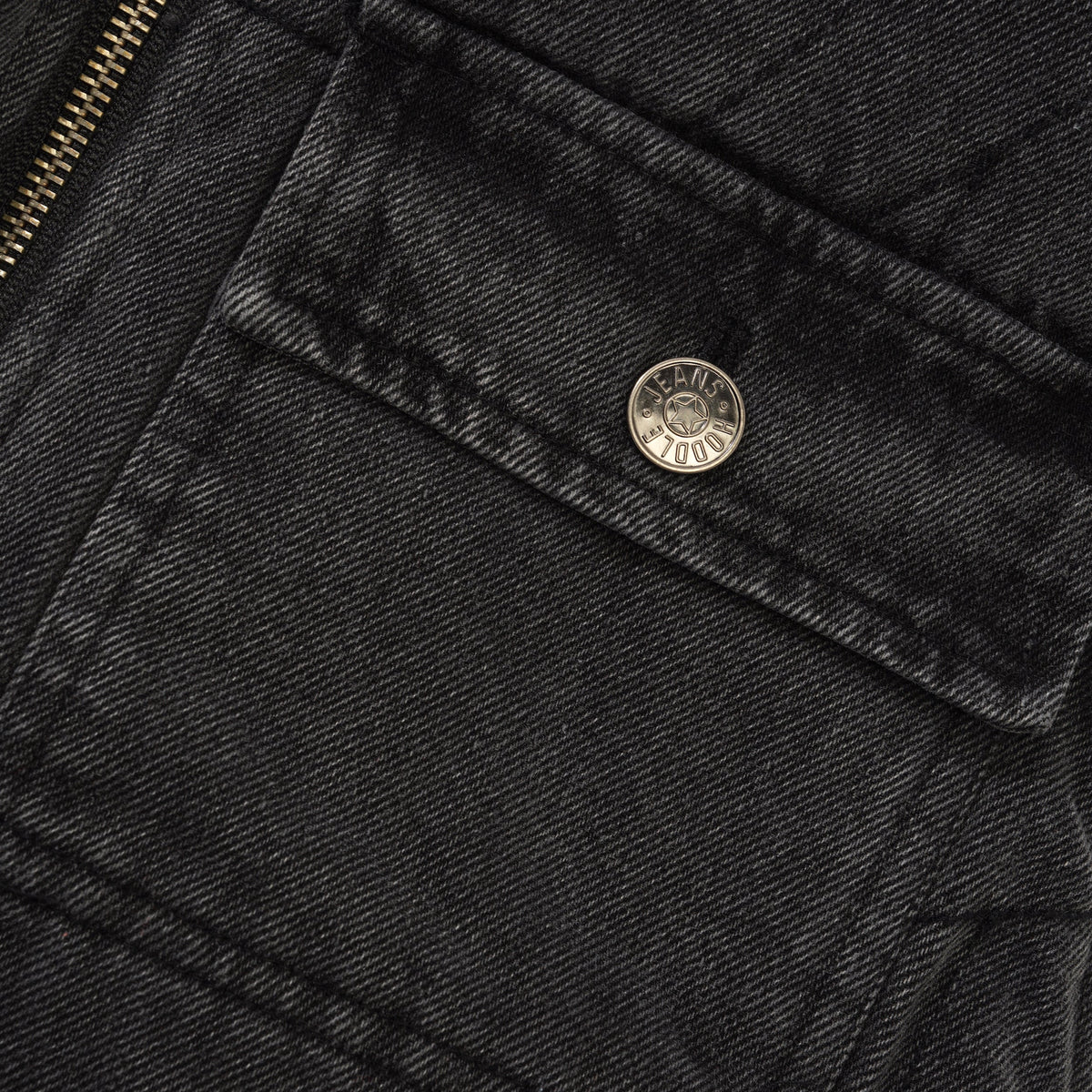 Carpenter Vest, Black Wash