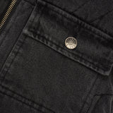 Carpenter Vest, Black Wash