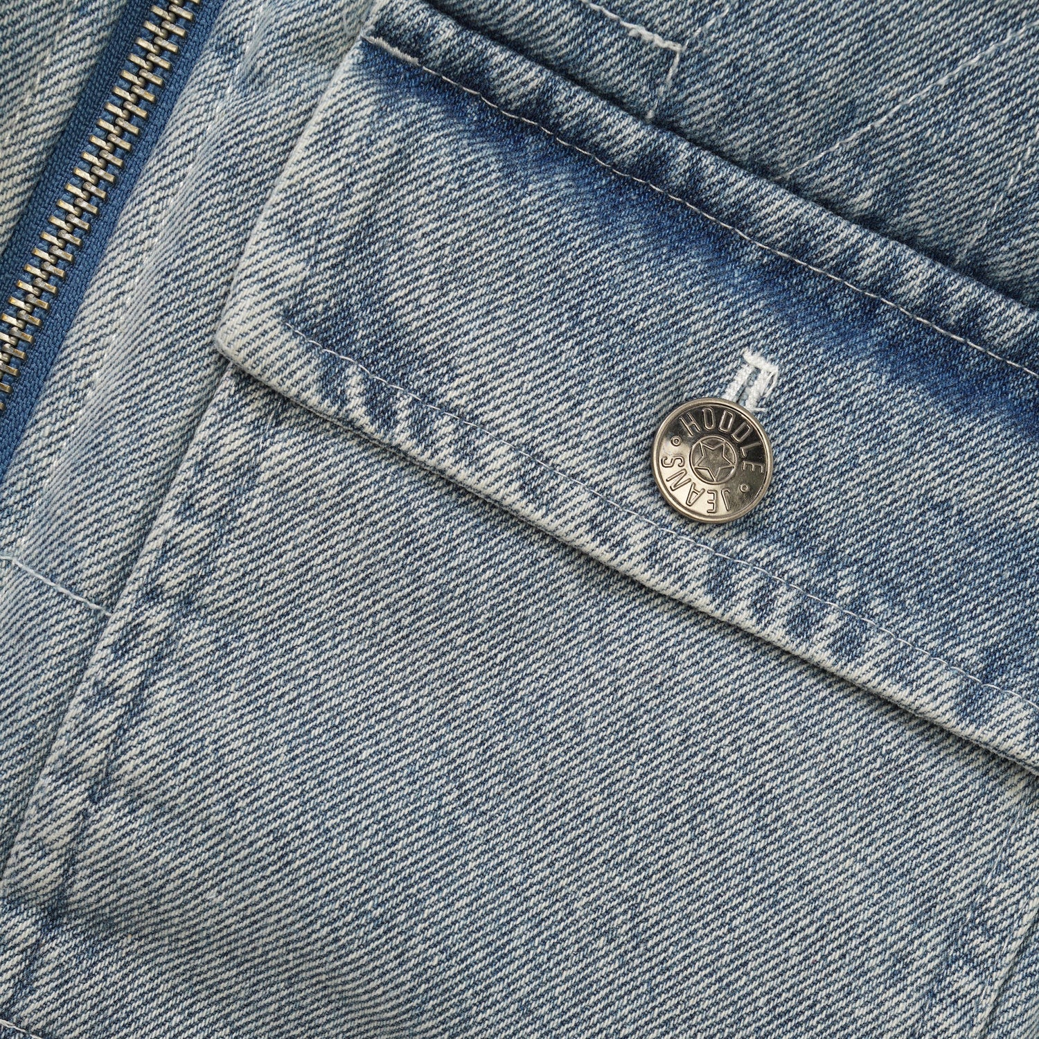 Carpenter Vest, Blue Wash