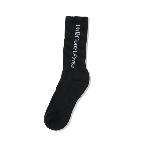 Full Court Press FCP Logo Socks, Black