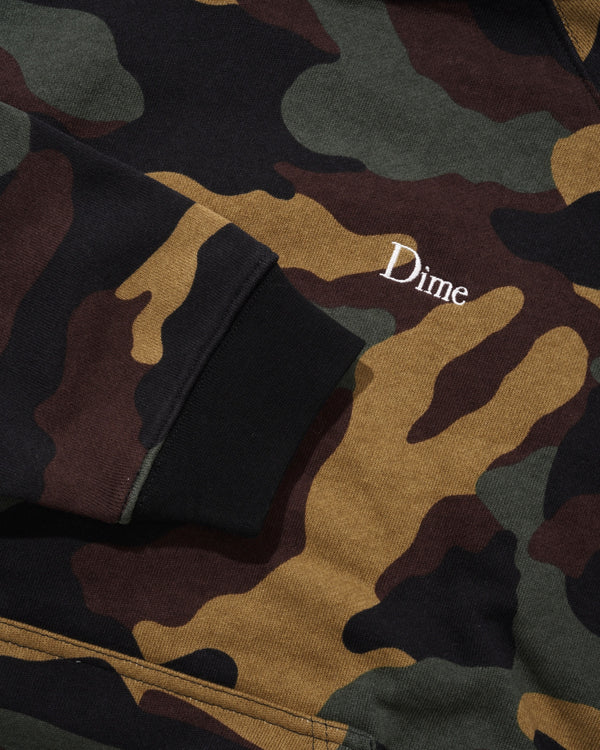 Dime Classic Logo Hoodie, Dark Camo