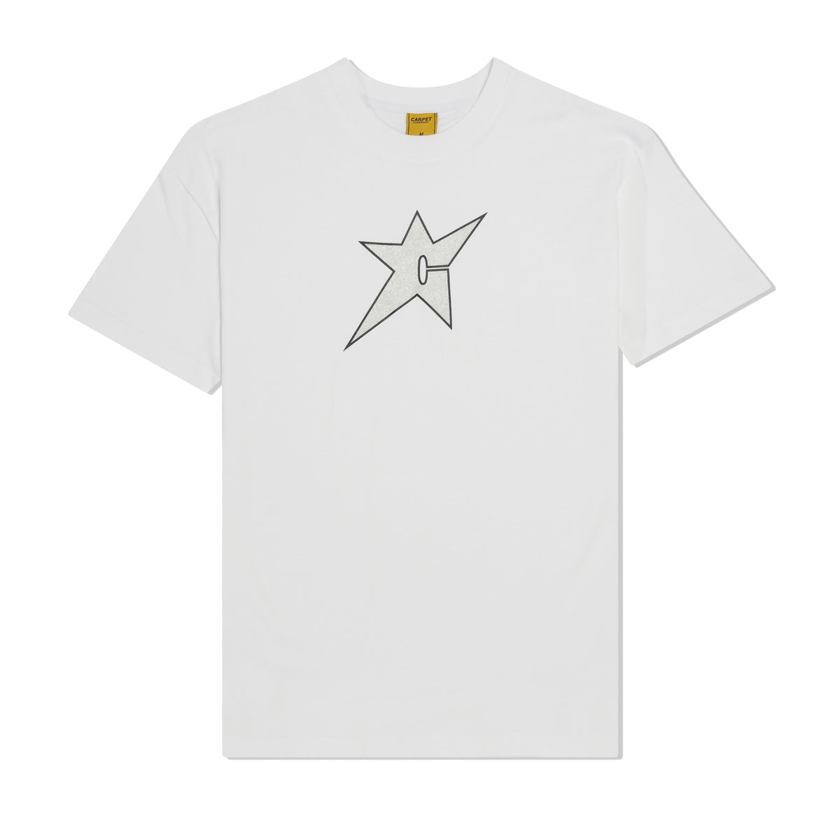C-Star Metallic Tee, White