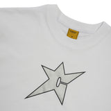 C-Star Metallic Tee, White