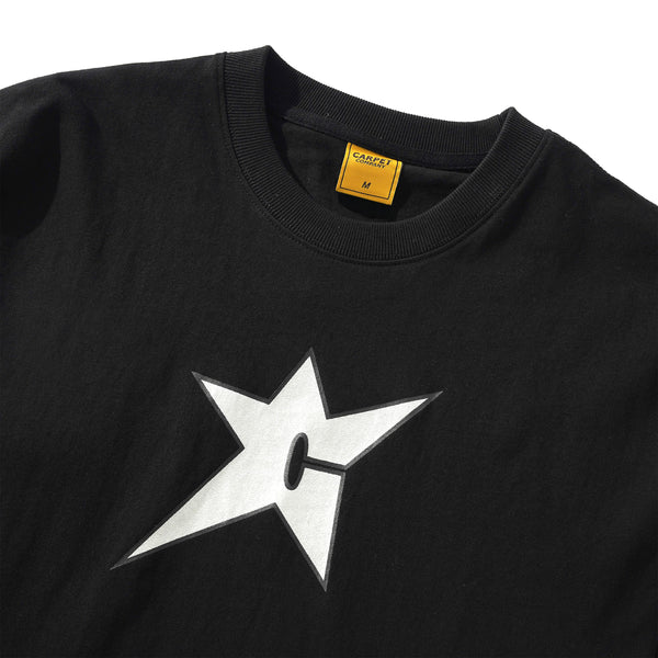 Carpet Company C-Star Metallic Tee, Black