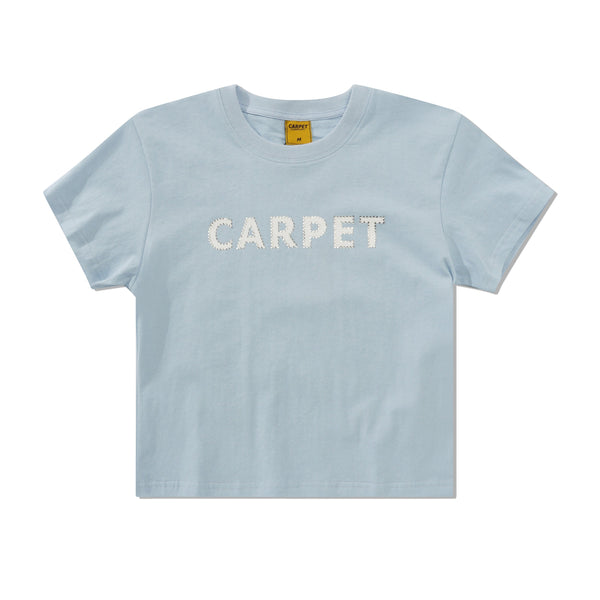 Carpet Company Girl Rhinestone Tee, Blue