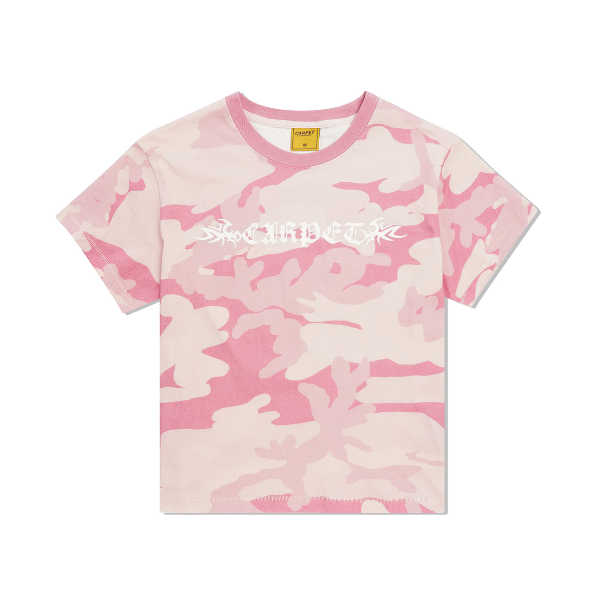 Trampstamp Girls Tee, Pink Camo