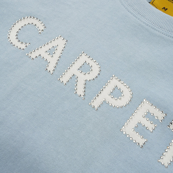 Carpet Company Girl Rhinestone Tee, Blue