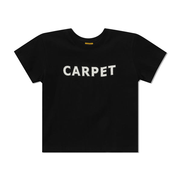 Carpet Company Girl Rhinestone Tee, Black