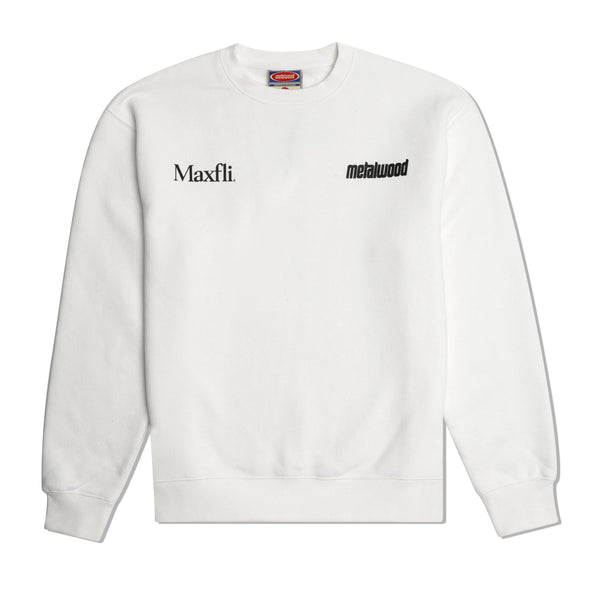 Metalwood Maxfli Aussie Blade Crewneck, White